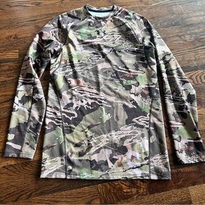Under Armour Camo (Mens Size) Medium Long Sleeve Fitted Cold Gear Shirt